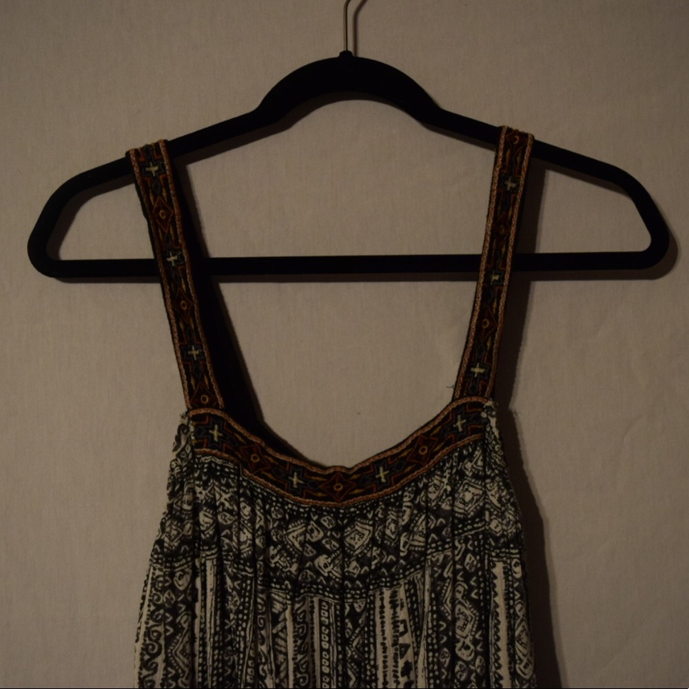 Pacsun floral design halter top